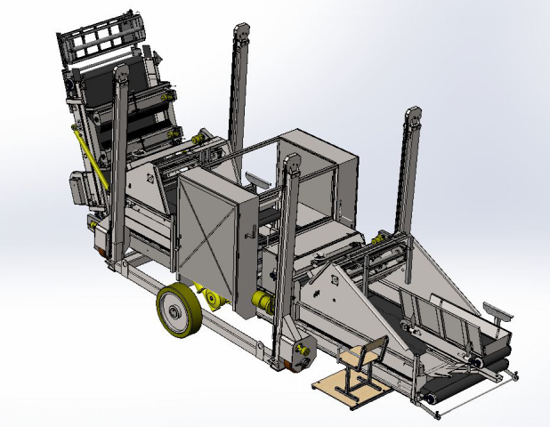 Комбайн загрузки стеллажей