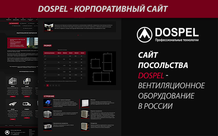Dospel - Вентиляционное оборудование в России