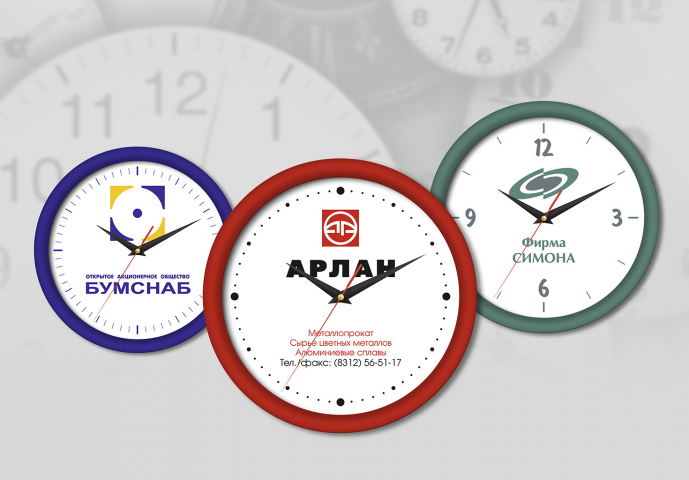 Разработка циферблатов для настенных часов