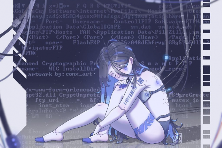 Anime art "MEMORY REBOOT"