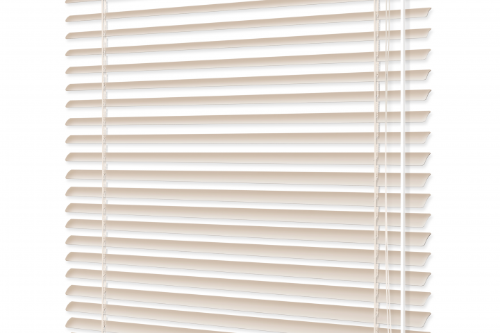 horizontal aluminum blinds white