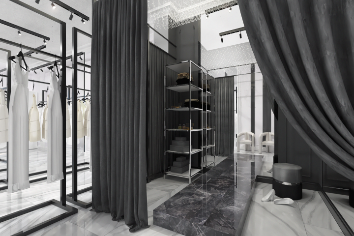 Дизайн-проект свадебного салона "In white"