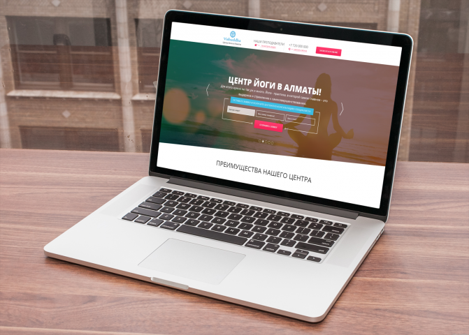 Дизайн сайта desktop версия