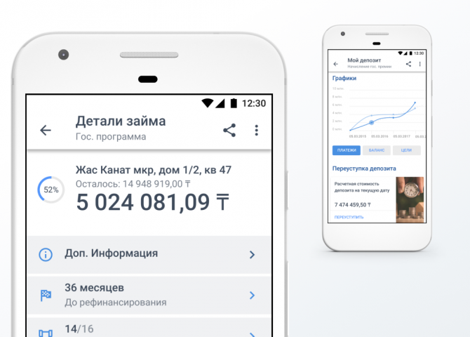 Мобильное приложение для Казахстанского банка