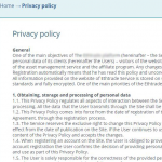 Перевод Политики Конфиденциальности Eng-Rus