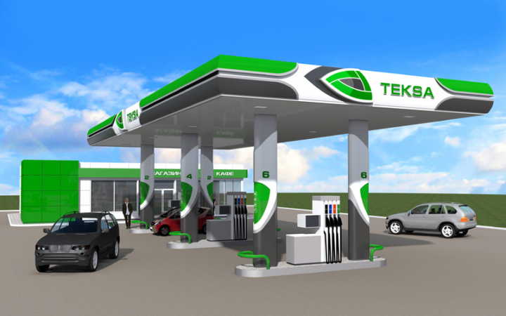 АЗС TEKSA. Общий вид