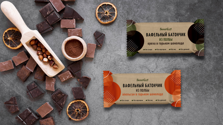 Айдентика для производителя натуральных сладостей