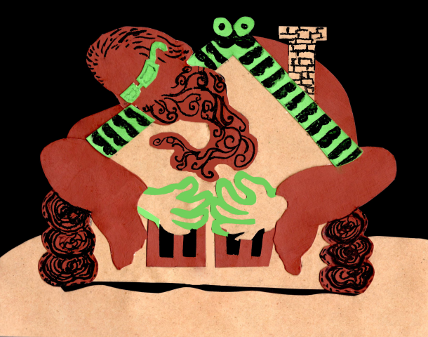 Книжка раскладушка, сказка "Репка"