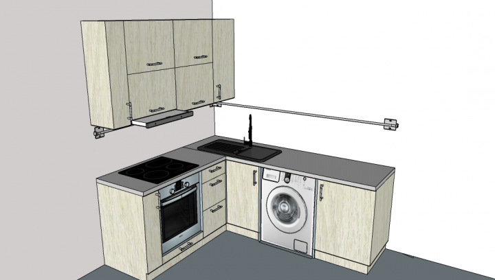 Угловая кухня