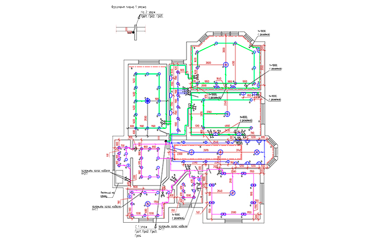 Проект электроснабжения по дизайн-проекту квартиры