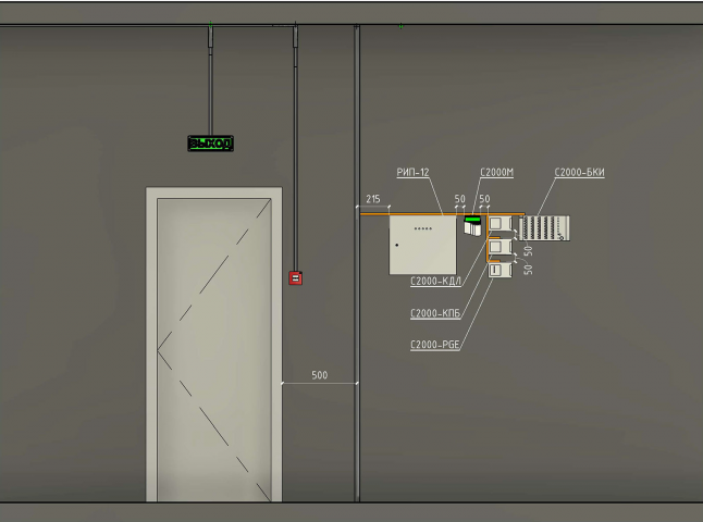 Проект АПС (Revit)
