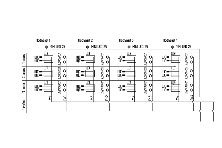 Проект электроснабжения жилого дома