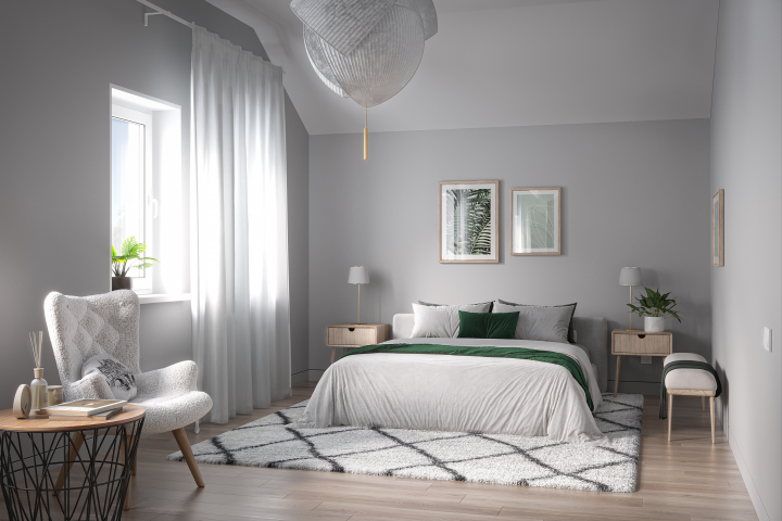 Cozy bedroom