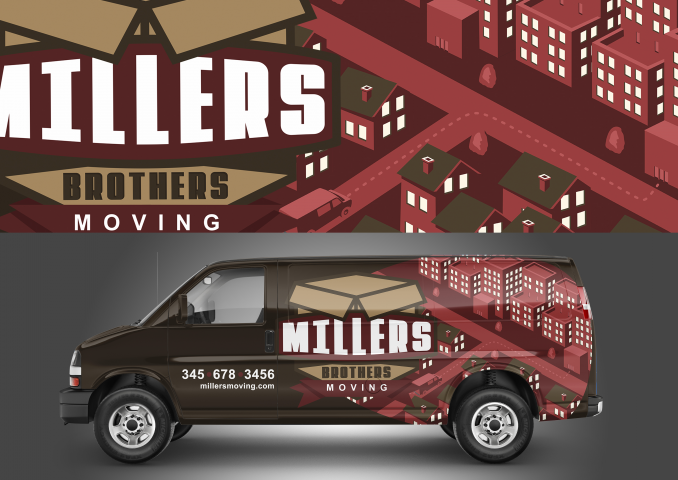 Дизайн для оклейки автомобиля