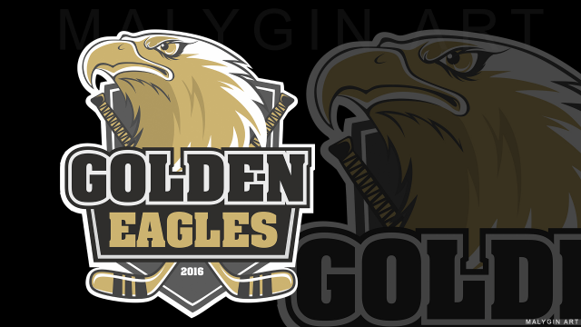Логотип хоккейного клуба "Golden Eagles"