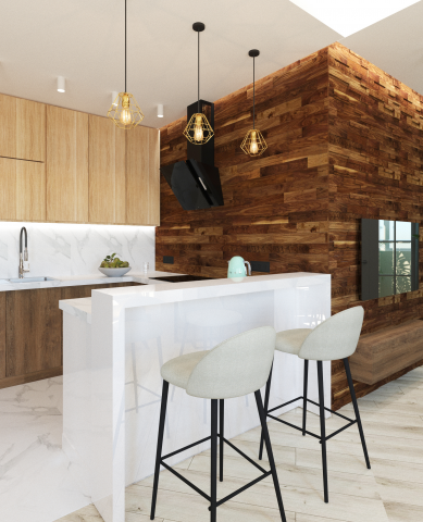 ЖК Ирис-кухня-гостиная