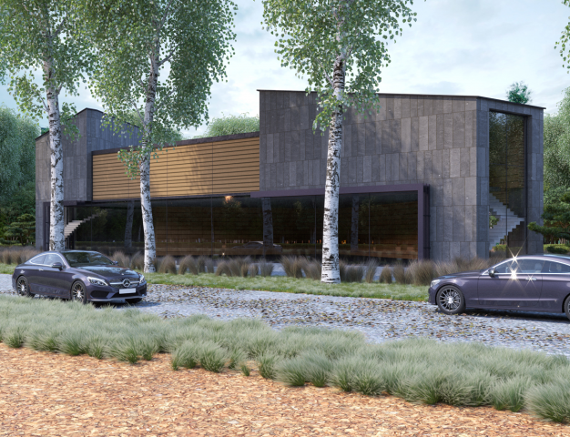 Дизайн многофункционального админ. здания