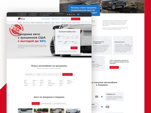 Авто с аукционов США