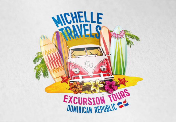 Логотип туристического агентства в Доминикане