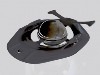 3D модель Легкий истребитель