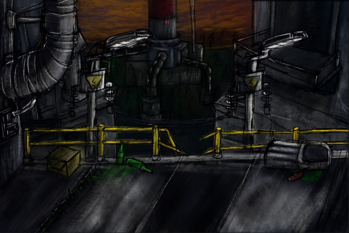 пример рисования фонов