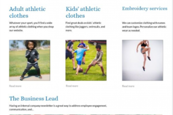 разработка бренда спортивной одежды