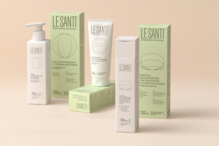 Серия косметических средств LE SANTI