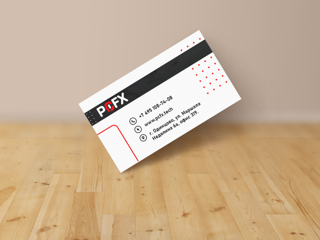визитка PCFX