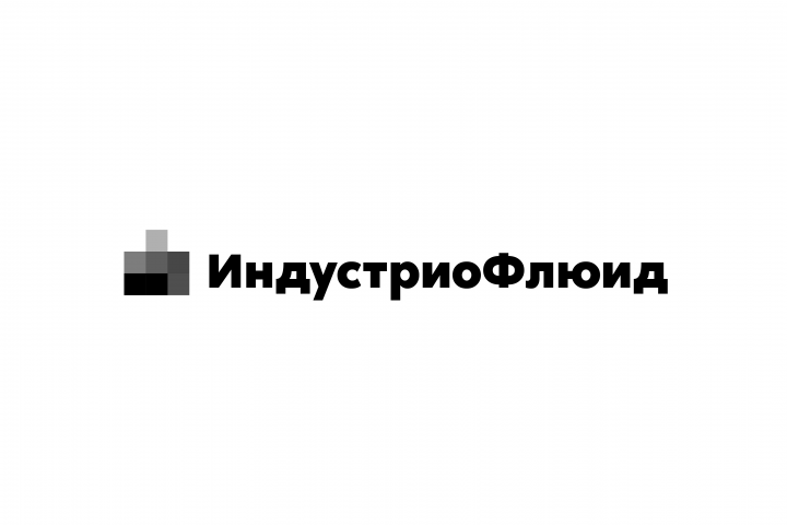 Дизайн логотипа для нефтекомпании "ИндустриоФлюид"