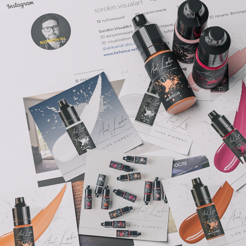 Предметная визуализация для Instagram