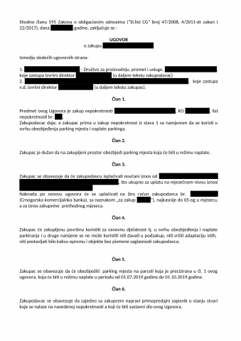 Перевод договора с русского на черногорский язык