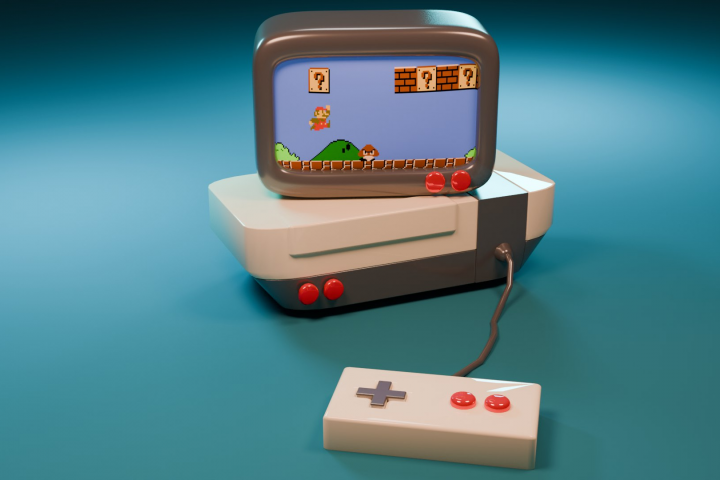 Retro Game Console / Ретро-игровая консоль