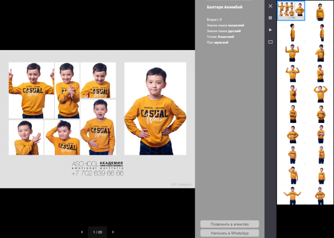 Наполнение сайта на CMS Wordpress актерами