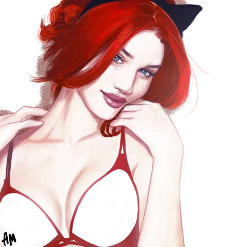 red