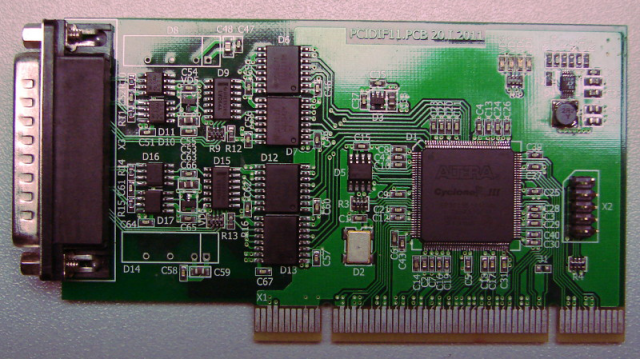 Коммуникационная плата PCI