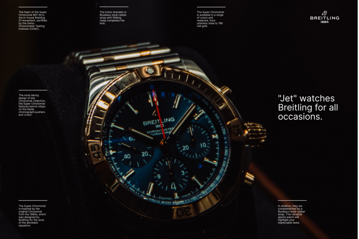 Landing page информация про часы