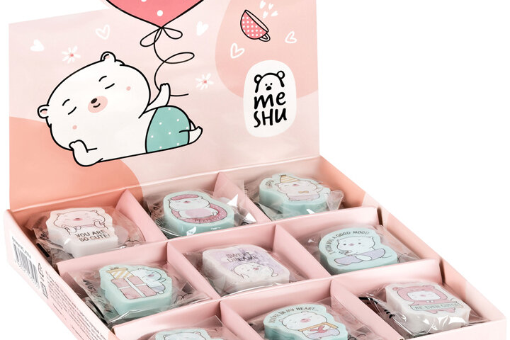 Упаковка для ластиков "Meshu"