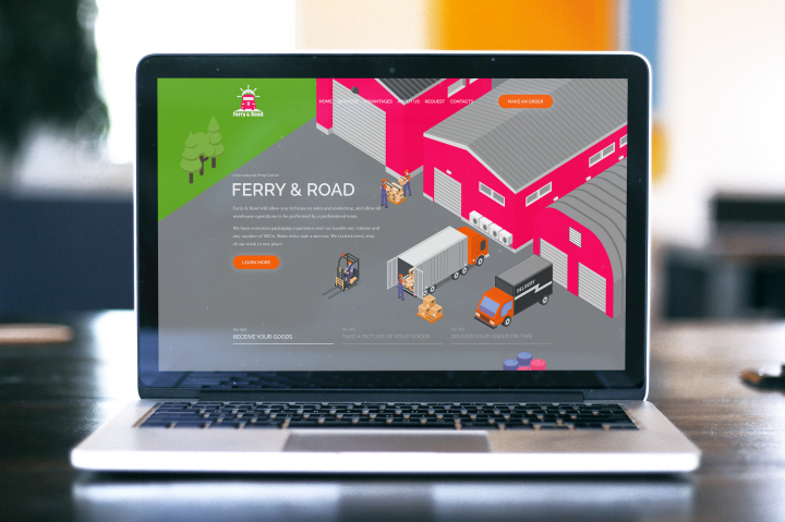 Дизайн сайта для поставщиков товаров