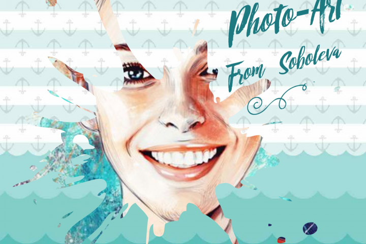 Аватар для телеграм канала иллюстраторов