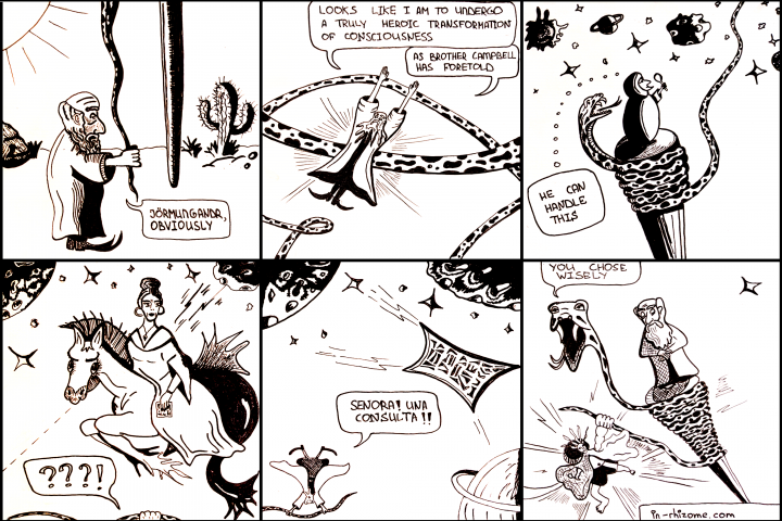 Разработка комикса