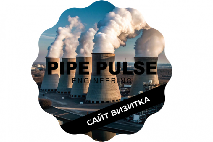 Сайт визитка Pipe Pulse