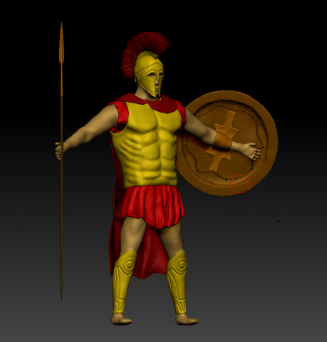 Греческий воин