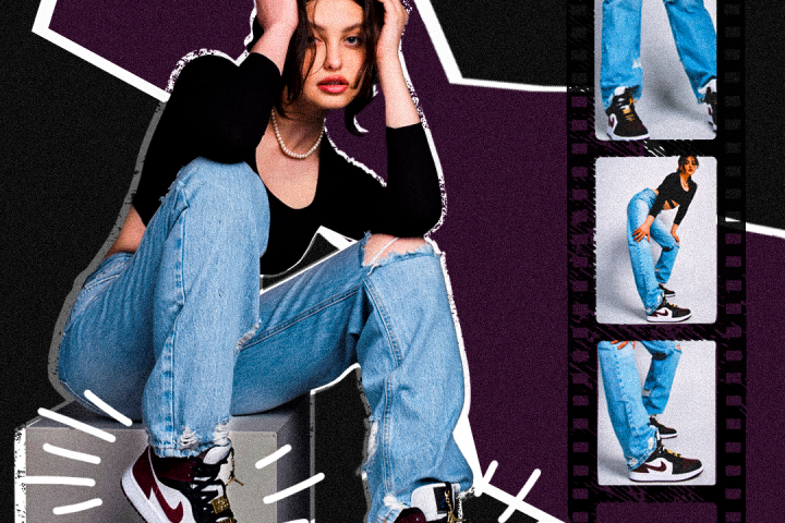 Дизайн постов в социальных сетях для магазина обуви