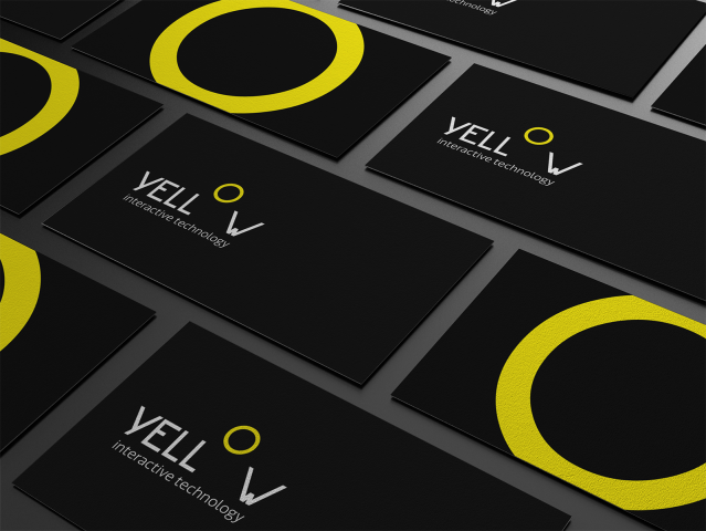 Логотип и визитка для Yellow