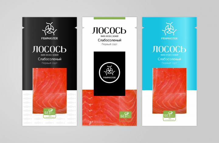 Концепт упаковки для соленой/вяленой рыбы Fishmaster