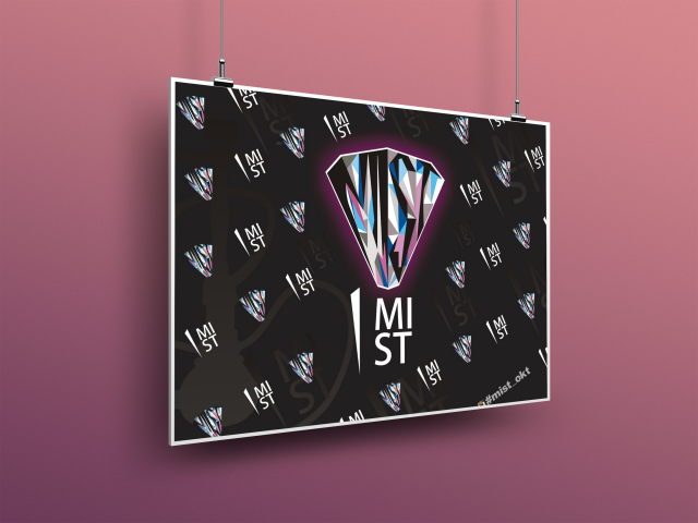 Press Wall для сети кальянных  MIST