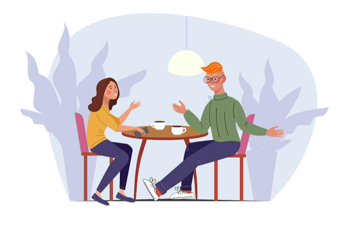 Векторная иллюстрация "Кафе"