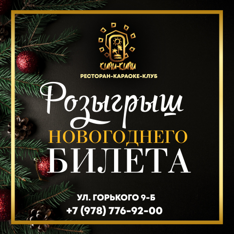 Новогодний билет