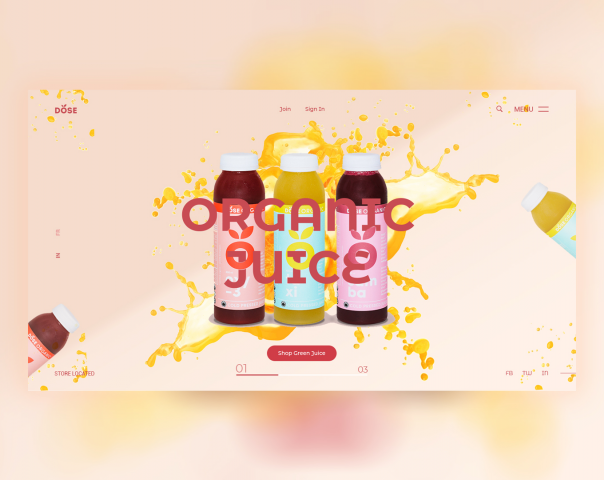 Первый экран "Dose"