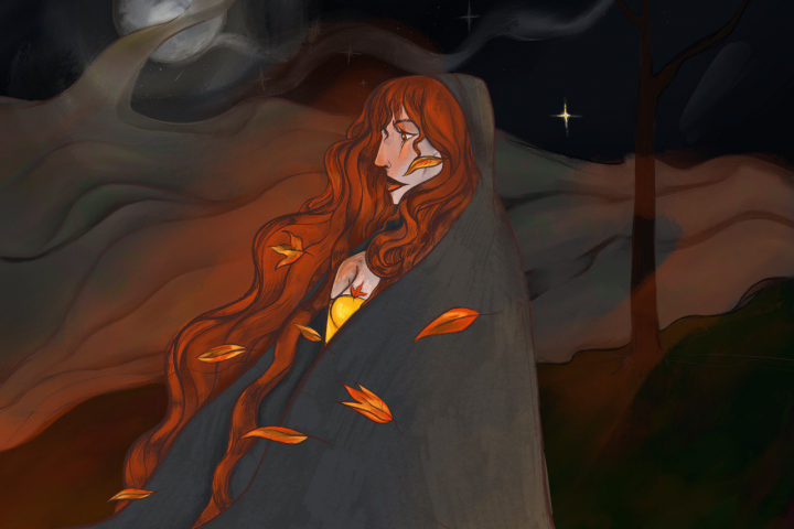 Широкоформатная книжная иллюстрация